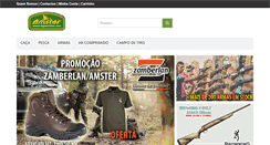 Desktop Screenshot of lojaamster.com